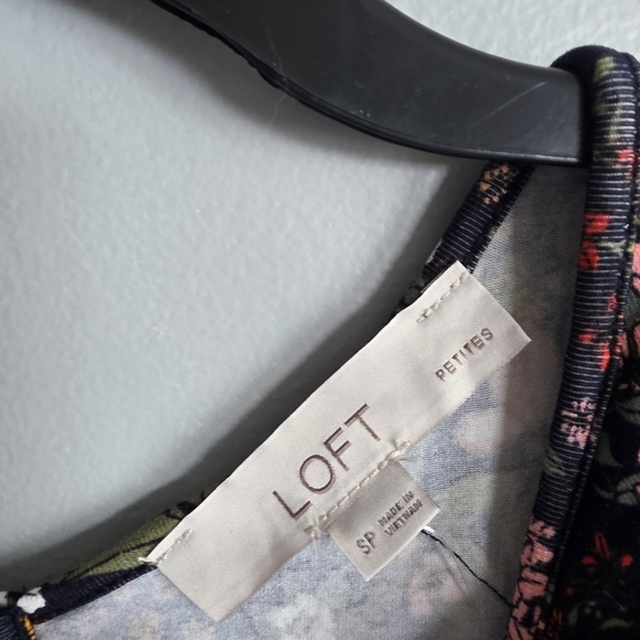 NWT Ann Taylor LOFT Dress Floral Small Petite - Picture 4 of 6